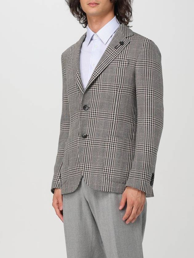 Blazer Lardini in lana con motivo Principe di Galles - RVR LARDINI - BALAAN 3