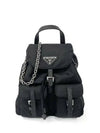 Re-Nylon Mini Backpack Black - PRADA - BALAAN 2