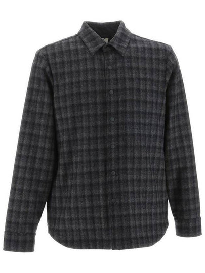 Check Long Sleeve Shirt Grey - ASPESI - BALAAN 2