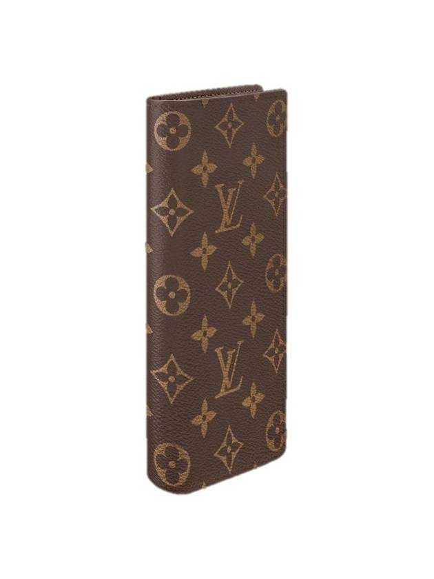 Brazza Monogram Long Wallet Brown - LOUIS VUITTON - BALAAN 4