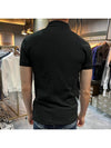 Men's Pony Slim Fit Short Sleeve Polo Shirt Black - POLO RALPH LAUREN - BALAAN 6