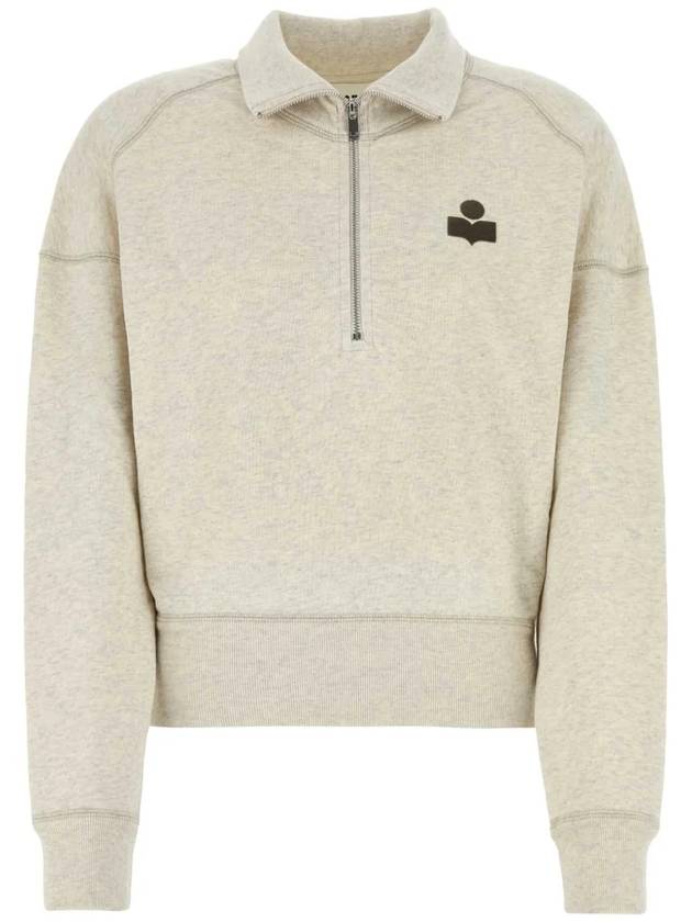 Ross logo half zip up sweatshirt - ISABEL MARANT - BALAAN 1