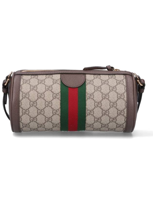 Ophidia Small Shoulder Bag Beige Ebony - GUCCI - BALAAN 4