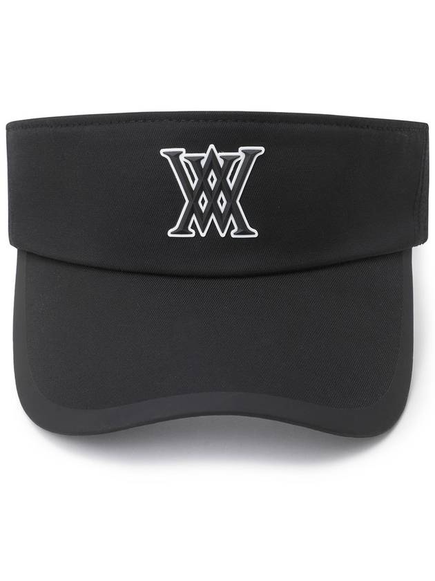 Official UNI ESSENTIAL LOGO VISOR BK - ANEWGOLF - BALAAN 4