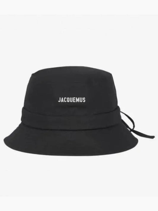Le Bob Gadjo Bucket Hat Black - JACQUEMUS - BALAAN 2