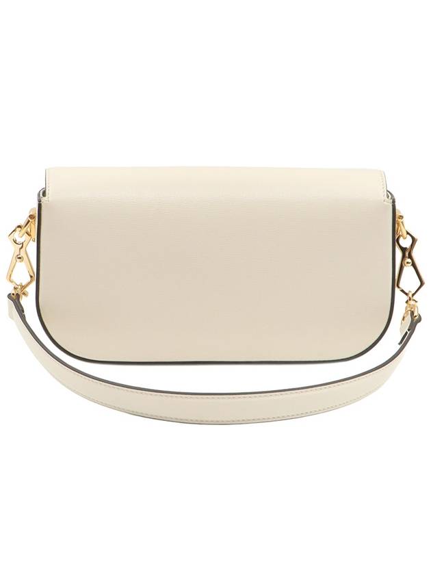 White Leather Horsebit 1955 Small 2WAY 735178 - GUCCI - BALAAN 3