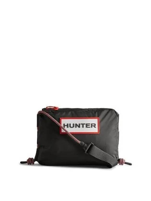 Travel Ripstop Sacoche Red Box Logo Cross Bag Black - HUNTER - BALAAN 1