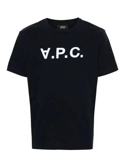 Standard Grand VPC Short Sleeve T-Shirt Navy - A.P.C. - BALAAN 2