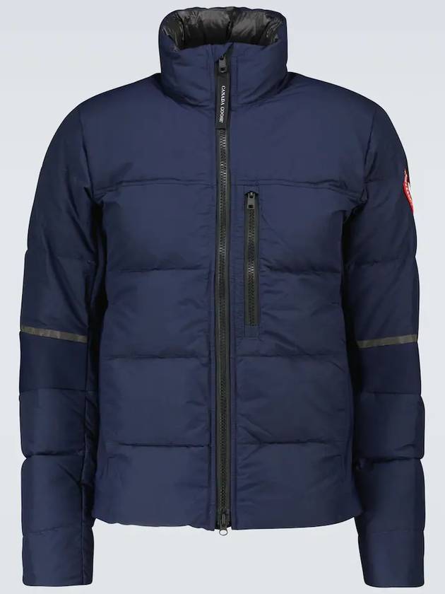 Highbridge Quilting Down Short Padding Jacket Atlantic Navy - CANADA GOOSE - BALAAN 2