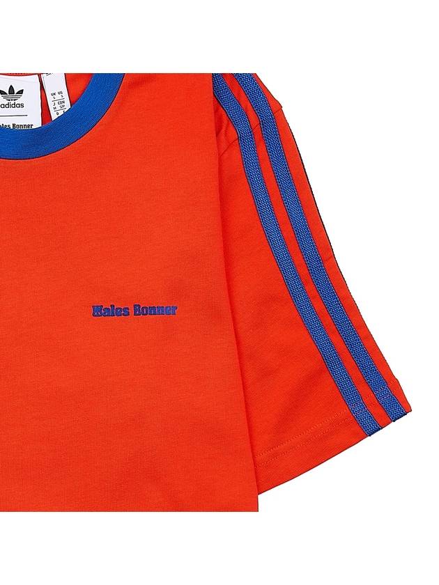 x Wales Bonner Short Sleeve T Shirt IZ1891 - ADIDAS - BALAAN 7