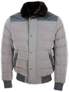 Viani Casual Fur Collar Down Jacket Grey - MOORER - BALAAN 1