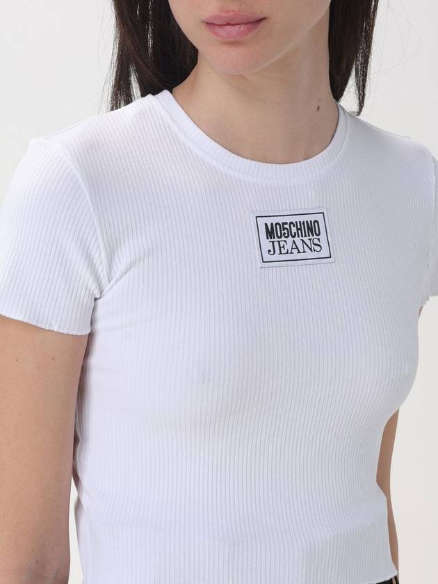 T-shirt in viscosa stretch Moschino Jeans - MOSCHINO - BALAAN 3