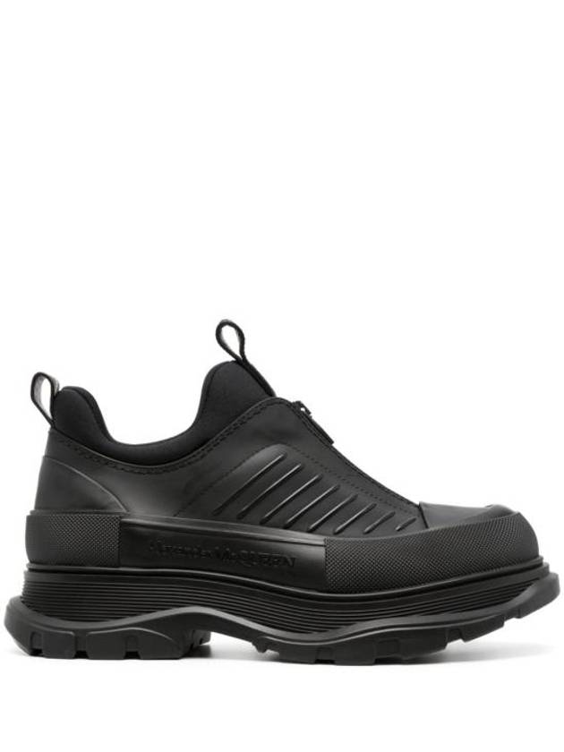 Tread Slick Low Top Sneakers Black - ALEXANDER MCQUEEN - BALAAN 2