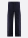 Typewriter Fit 5 Slacks Blue - THOM BROWNE - BALAAN 2