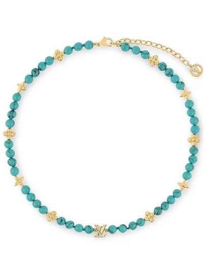 My LV Pearl Necklace Turquoise - LOUIS VUITTON - BALAAN 2