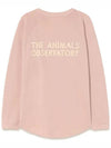 Kids Logo Printing Long Sleeve T Shirt F23022 301DX - THE ANIMALS OBSERVATORY - BALAAN 3