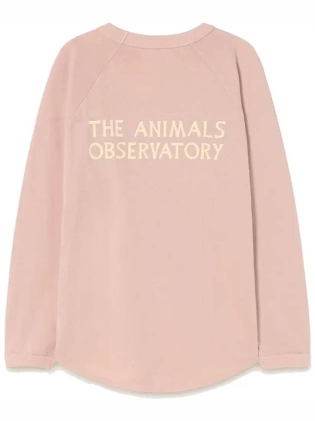 Kids Logo Printing Long Sleeve T Shirt F23022 301DX - THE ANIMALS OBSERVATORY - BALAAN 3