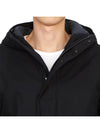 Ghost Piece Nylon Hooded Jacket Navy - STONE ISLAND - BALAAN 9