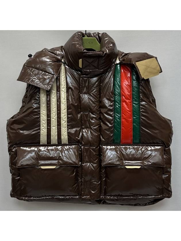 x Adidas goose down padded vest 46 - GUCCI - BALAAN 3