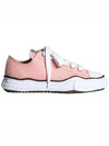 Maison MAISON Peterson OG Sole Canvas Low Sneakers Pink - MIHARA YASUHIRO - BALAAN 2