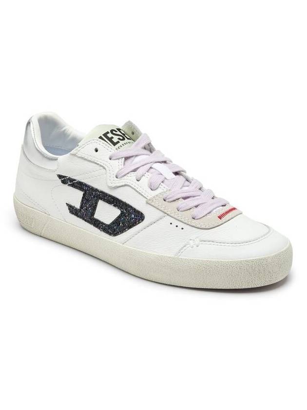 S Leroji Roe W Leather Low Top Sneakers White - DIESEL - BALAAN 2