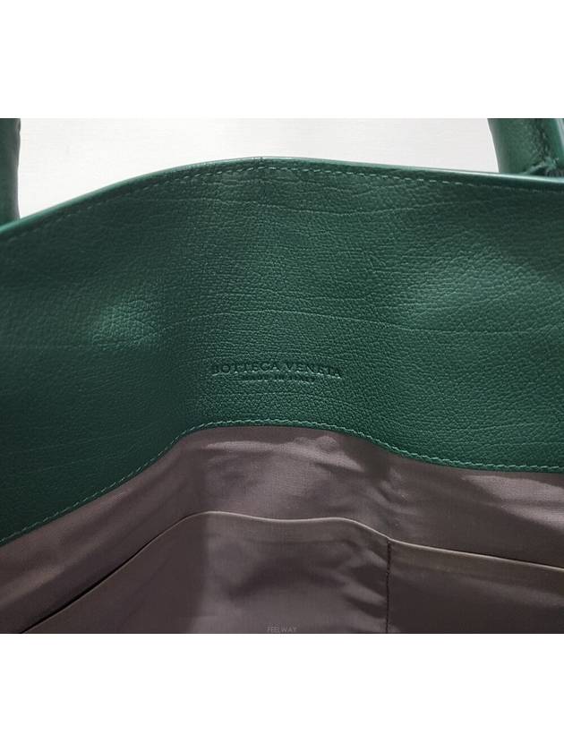 Buffalo leather metal tote bag - BOTTEGA VENETA - BALAAN 9