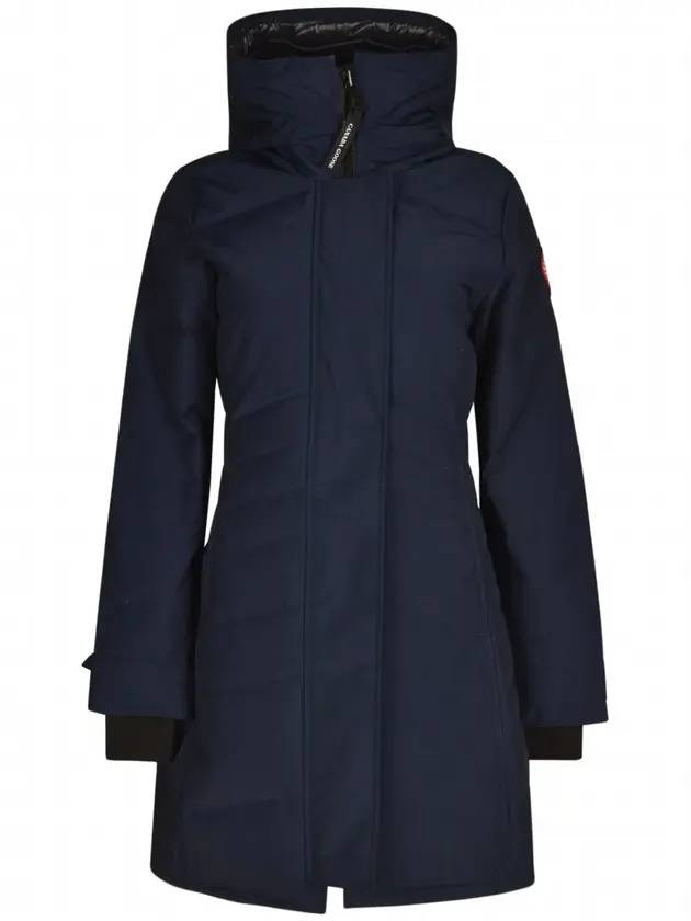 LORETTE Hooded Padded Parka Navy - CANADA GOOSE - BALAAN 1