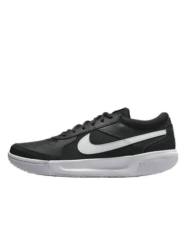 Court Air Zoom Lite 3 Tennis Low Top Sneakers Black - NIKE - BALAAN 1