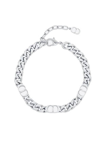 Icon Slim Chain Bracelet Silver - DIOR - BALAAN 1