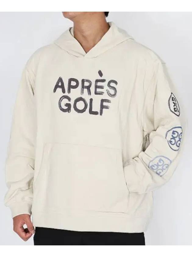 GFORE Golf Men s Hoodie Apres Oversized French Terry Hooded Sweatshirt G4MF23K420ASN Domestic Product GQN123091102372 - G/FORE - BALAAN 1