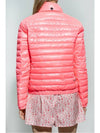 Women's Vinzier Short Down Jacket Pink - MONCLER - BALAAN 4