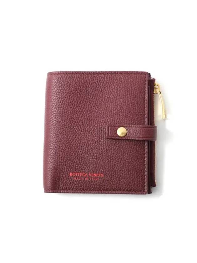 Zipper Half Wallet Red - BOTTEGA VENETA - BALAAN 2