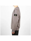 Wappen Patch Garment Dyed Sweatshirt Grey - STONE ISLAND - BALAAN 4