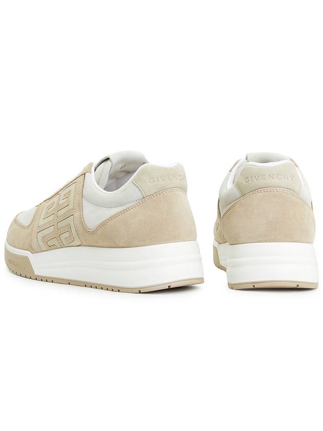 G4 Suede Low Top Sneakers Beige - GIVENCHY - BALAAN 7