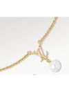 LV Iconic Louisa Necklace Gold - LOUIS VUITTON - BALAAN 3