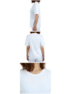 white mix round tee - NEIL BARRETT - BALAAN 4