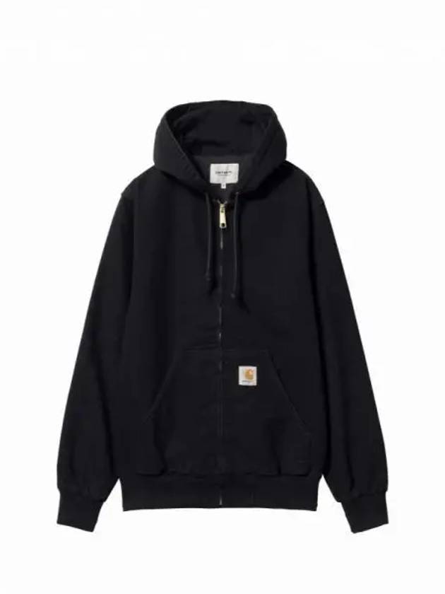 Dearborn Canvas Active Hooded Jacket  Black Aged Canvas - CARHARTT WIP - BALAAN 2