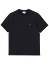 Bold Fox Head Patch Comfort Short Sleeve T-Shirt Black - MAISON KITSUNE - BALAAN 2