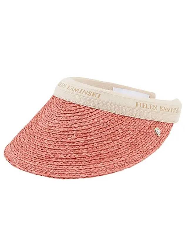 HAT50265 SUNTL Bianca Sunset Natural Logo Visor Women s Sun Cap - HELEN KAMINSKI - BALAAN 3