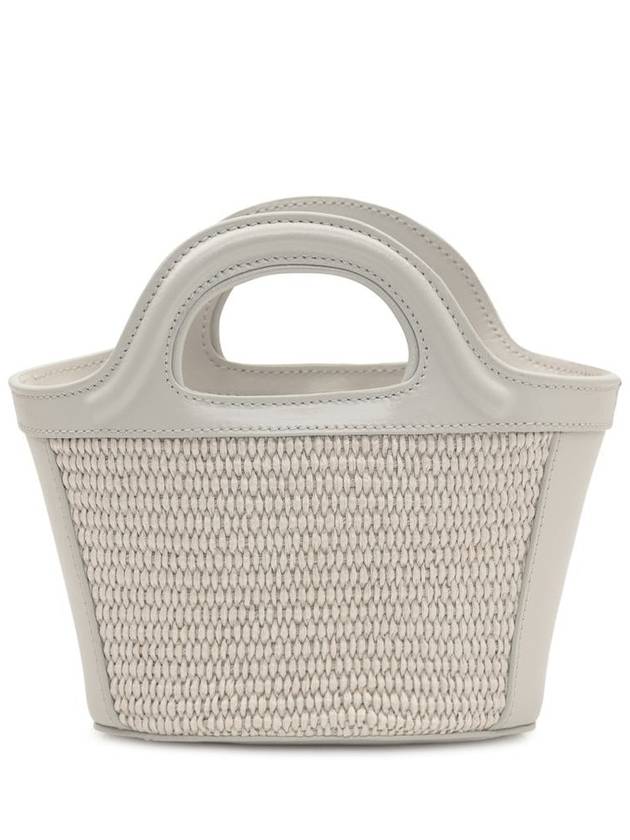 Rattan Micro Tropicalia Cross Bag White - MARNI - BALAAN 5