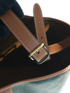 Medium Bucket In Triomphe Canvas And Calfskin Tan - CELINE - BALAAN 5