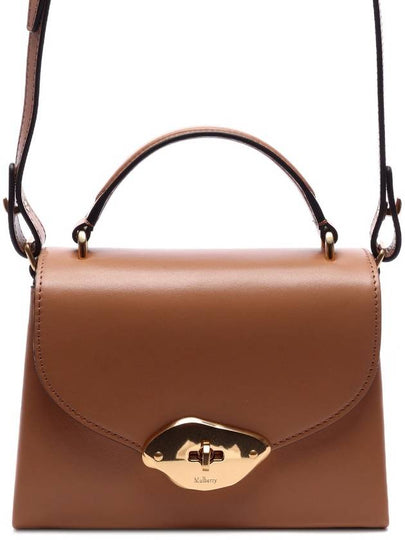 Lana Small Top Handle Cross Bag Brown - MULBERRY - BALAAN 2