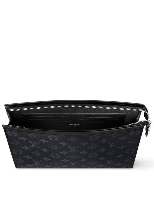 Pochette Voyage Monogram Eclipse Pouch Bag Black - LOUIS VUITTON - BALAAN 4