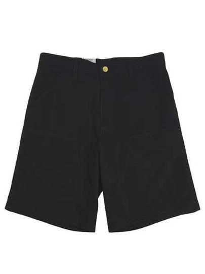 Double Knee Shorts Black - CARHARTT WIP - BALAAN 2