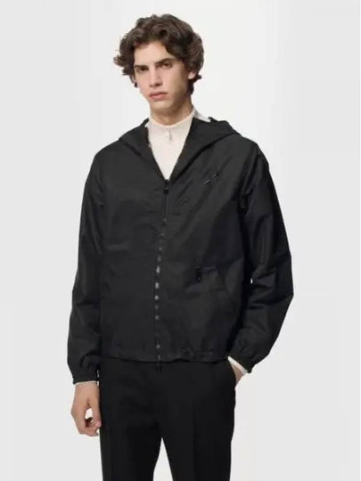 Monogram Reversible Nylon Windbreaker Black - LOUIS VUITTON - BALAAN 2