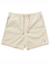 Cordyroy Prepster Shorts Cream - POLO RALPH LAUREN - BALAAN 2