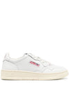 Medalist Leather Low Top Sneakers White - AUTRY - BALAAN 2