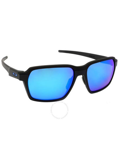 Oakley Parlay Prizm Sapphire Polarized Rectangular Men's Sunglasses OO4143 414305 58 - OAKLEY - BALAAN 2