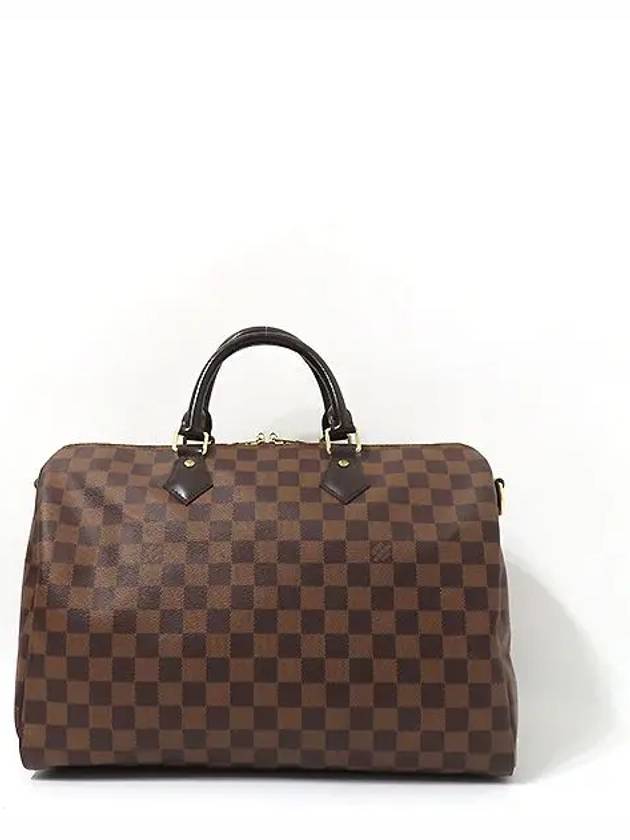 N41366 Damier Eben Canvas Bandoulier Speedy 35 Tote Bag - LOUIS VUITTON - BALAAN 1