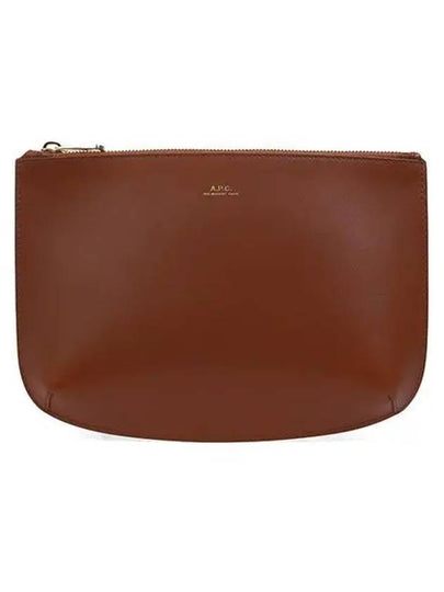 Sarah Clutch Bag Noisette - A.P.C. - BALAAN 2